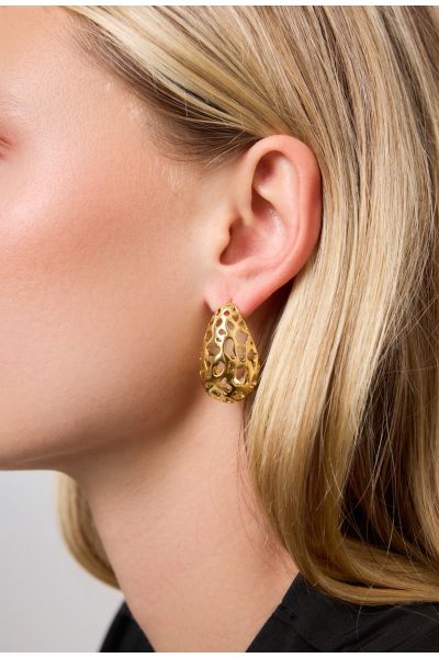 BOUCLES D'OREILLES EN ACIER