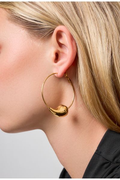 BOUCLES D'OREILLES EN ACIER