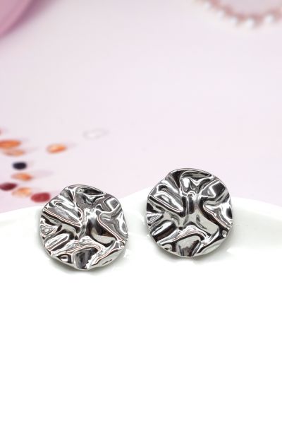 BOUCLES D'OREILLES EN ACIER