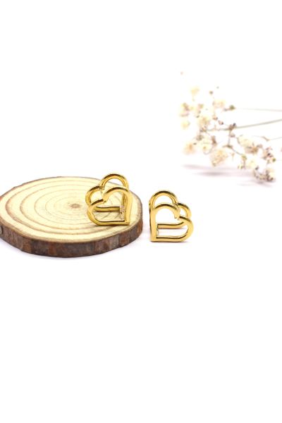 BOUCLES D'OREILLES EN ACIER