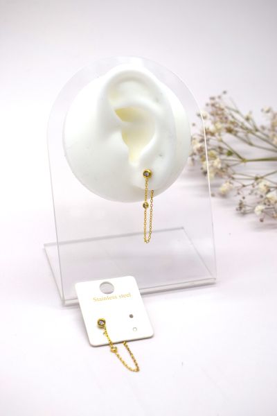 BOUCLES D'OREILLES EN ACIER...