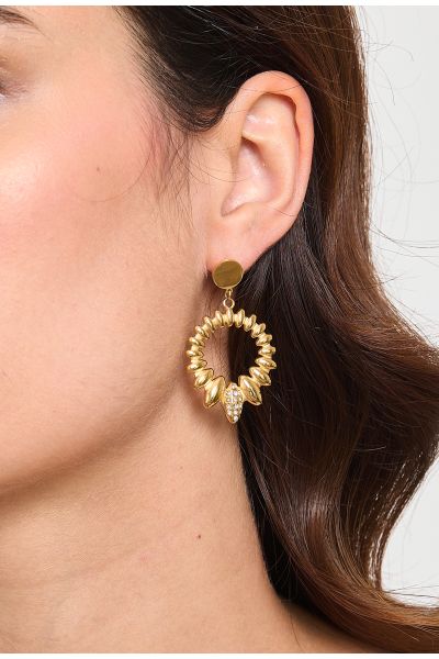 BOUCLE D'OREILLES EN ACIER...