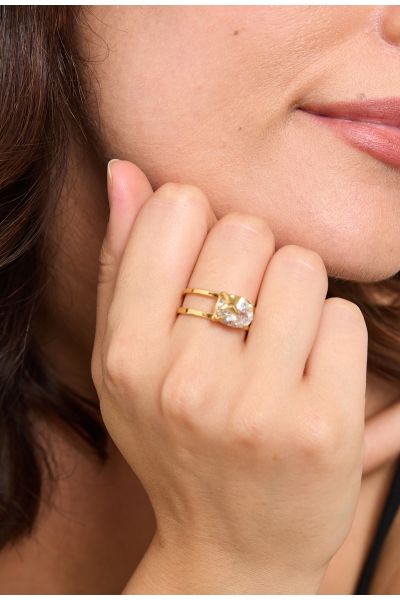 BAGUE AJUSTABLE EN ACIER...