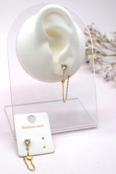 BOUCLES D'OREILLES EN ACIER...