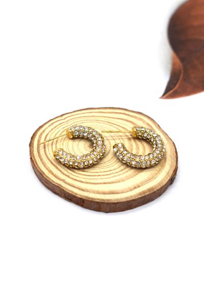BOUCLES D'OREILLES EN ACIER...