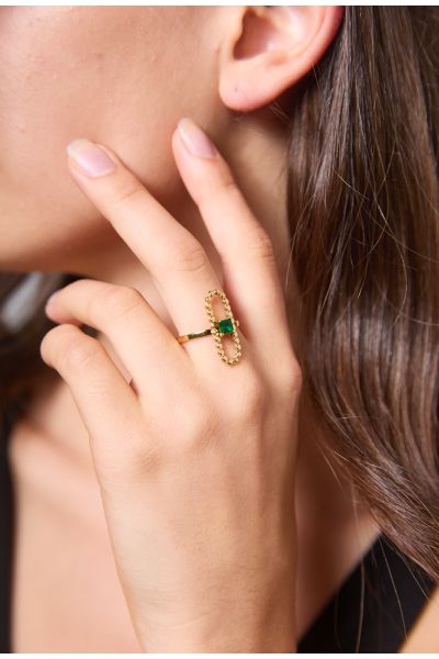 BAGUE AJUSTABLE EN ACIER...