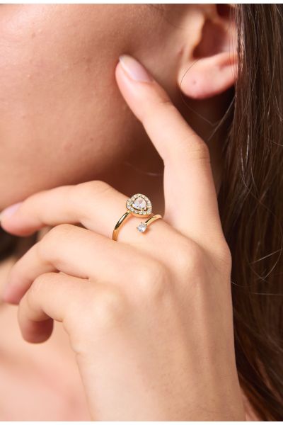 BAGUE JUSTABLE EN ACIER...