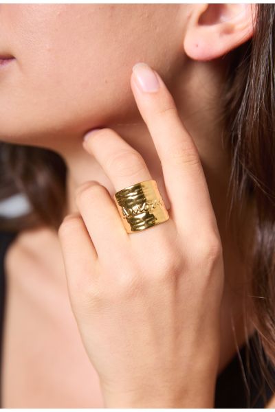 BAGUE AJUSTABLE EN ACIER...