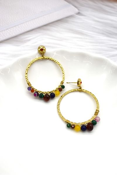 BOUCLES D'OREILLES EN ACIER...