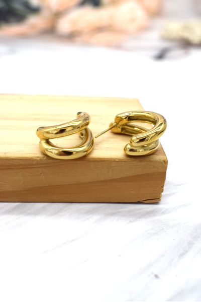 BOUCLES D'OREILLES EN ACIER...