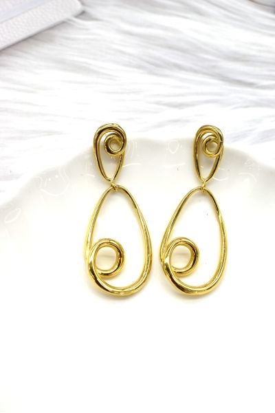 BOUCLES D'OREILLES EN ACIER...