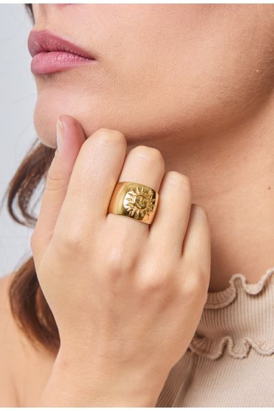 BAGUE AJUSTABLE EN ACIER...