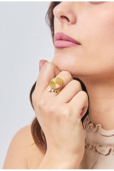 BAGUE AJUSTABLE EN ACIER...