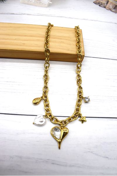 COLLIER EN ACIER INOXYDABLE