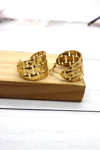 BOUCLES D'OREILLES EN ACIER...