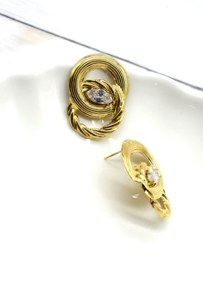 BOUCLES D'OREILLES EN ACIER...