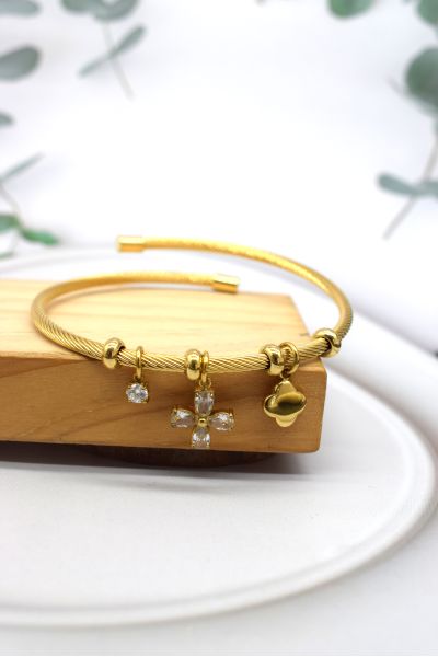 BRACELET JONC EN ACIER...