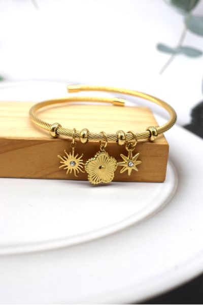 BRACELET JONC EN ACIER...