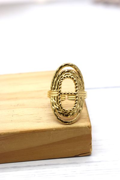 BAGUE AJUSTABLE EN ACIER...