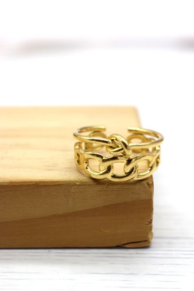 BAGUE AJUSTABLE EN ACIER...