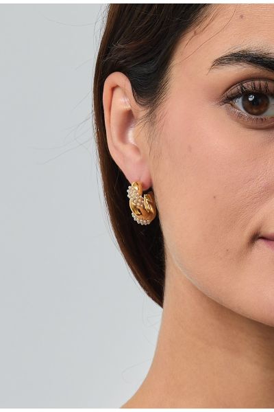 BOUCLES D'OREILLES EN ACIER...