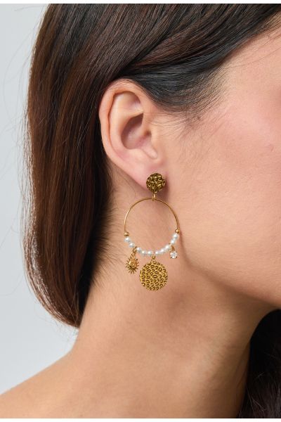 BOUCLES D'OREILLES EN ACIER...