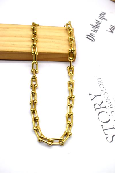 COLLIER  EN ACIER INOXYDABLE