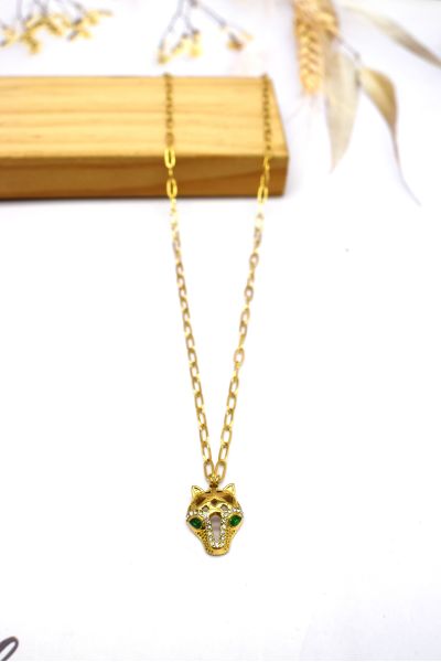 COLLIER  EN ACIER INOXYDABLE