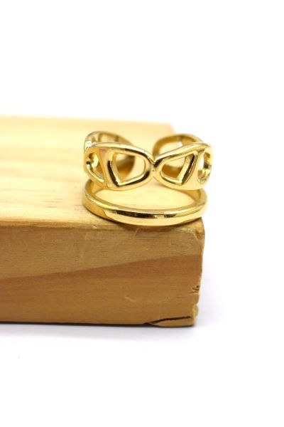BAGUE AJUSTABLE EN ACIER...