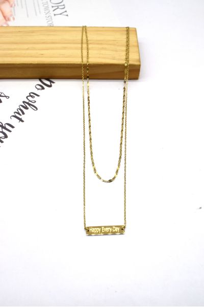 COLLIER EN ACIER INOXYDABLE