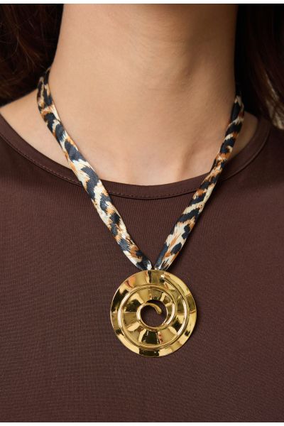 COLLIER LEOPARD EN ACIER...
