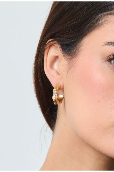 BOUCLES D'OREILLES EN ACIER...