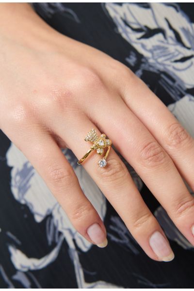 BAGUE AJUSTABLE EN ACIER...