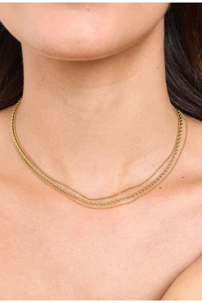 COLLIER  EN ACIER INOXYDABLE
