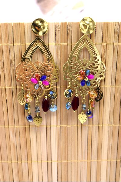 BOUCLES D'OREILLES EN ACIER...