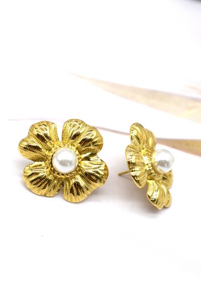 BOUCLES D'OREILLES EN ACIER...