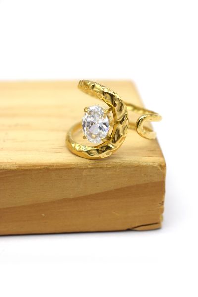 BAGUE AJUSTABLE EN ACIER...