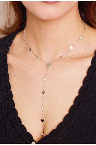 COLLIER "Y" EN ACIER...