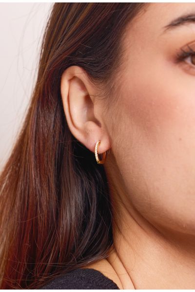BOUCLES D'OREILLES EN ACIER...