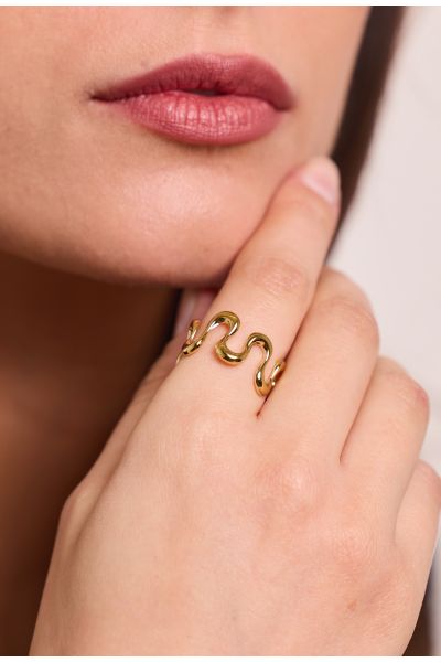 BAGUE AJUSTABLE EN ACIER...