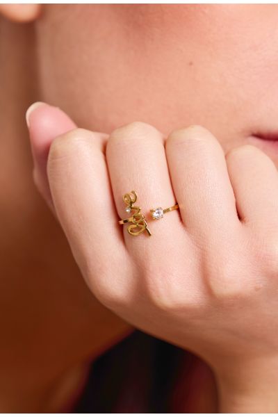 BAGUE AJUSTABLE EN ACIER...