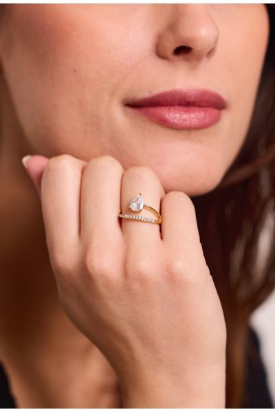 BAGUE AJUSTABLE EN ACIER...