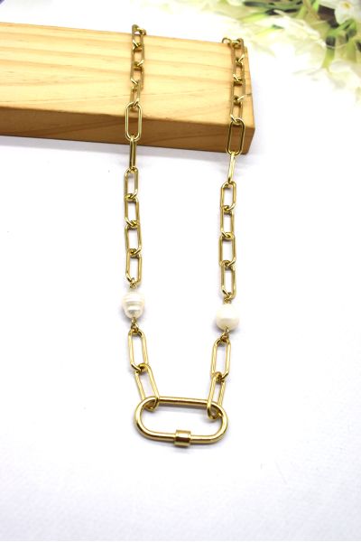 COLLIER EN ACIER INOXYDABLE