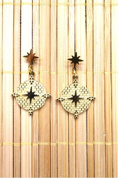 BOUCLES D'OREILLES EN ACIER...