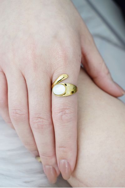 BAGUE AJUSTABLE EN ACIER...