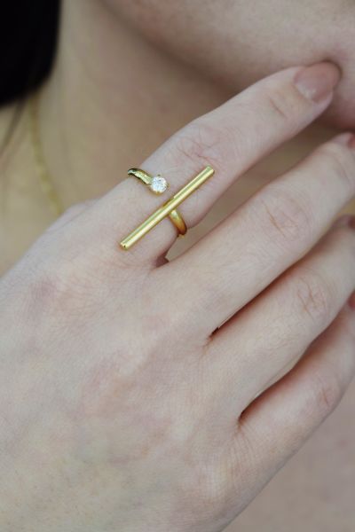 BAGUE AJUSTABLE EN ACIER...