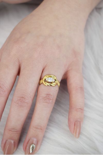 BAGUE AJUSTABLE EN ACIER...