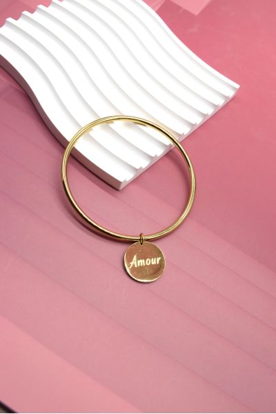 BRACELET JONC EN ACIER...