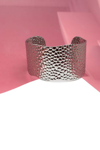 BRACELET MANCHETTE EN ACIER...