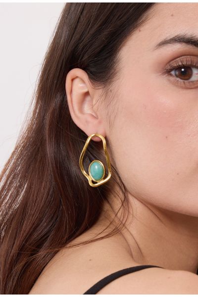 BOUCLES D'OREILLES EN ACIER...